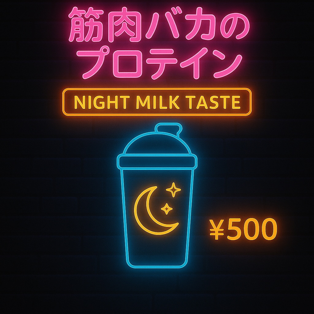 筋肉バカのプロテイン