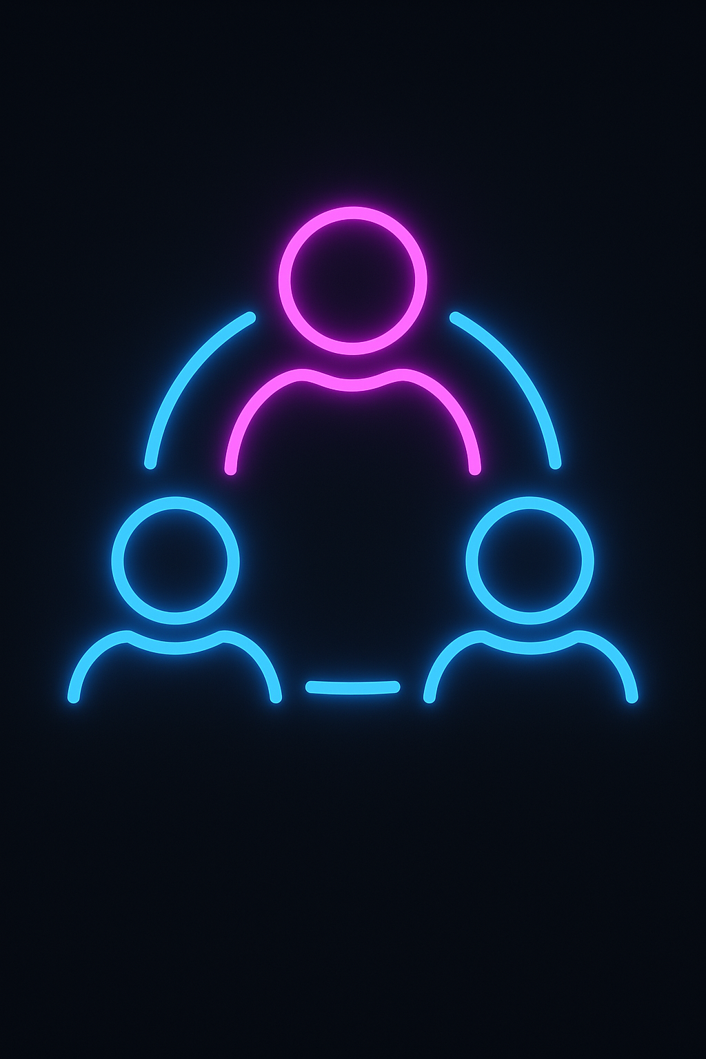 コミュニティ ネオンアイコン
