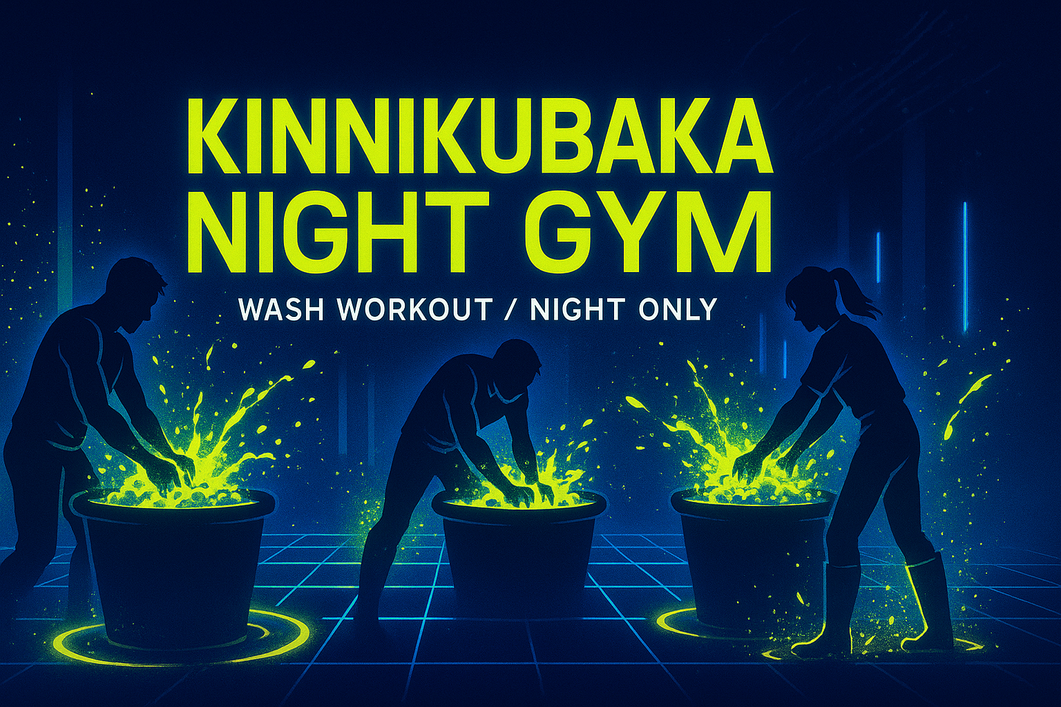 KINNIKUBAKA NIGHT GYM キービジュアル